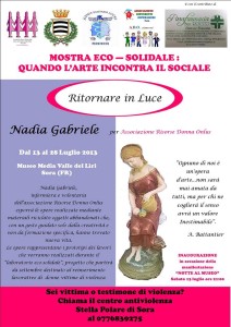 locandina mostra eco solidale