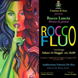 Locandina Rocco Fluo